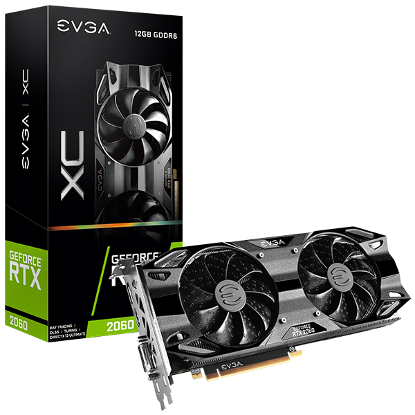 EVGA NVIDIA GeForce RTX 2060 XC GAMING 12GB GDDR6 Graphics Card (Open Box)