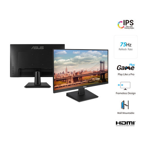 ASUS VA24EHE 23.8" 16:9 75 Hz Adaptive-Sync IPS Monitor