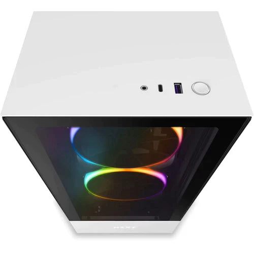 NZXT H510 Elite Mid-Tower Case (Matte White)