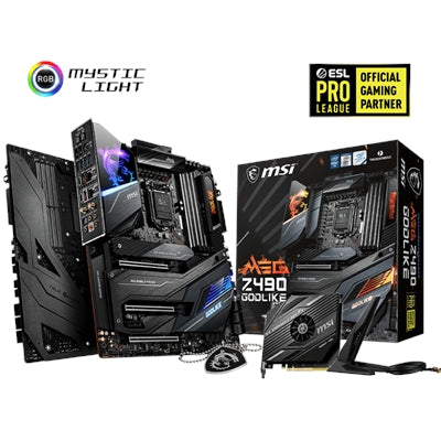 MSI MEG Z490 GODLIKE ATX Gaming Motherboard