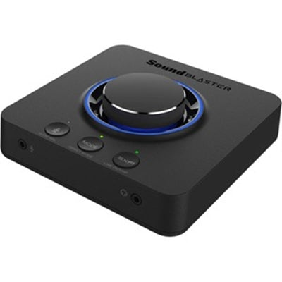 Sound Blaster Hi-Res 7.1 External USB DAC and Amp Sound Card with Super X-Fi for PC and Mac