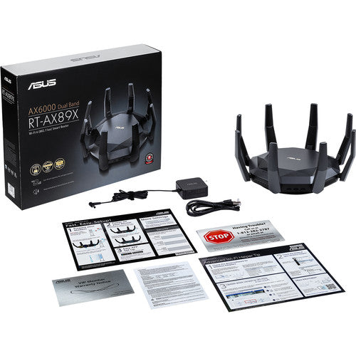ASUS RT-AX89X AX6000 Wireless Dual-Band Gigabit Gaming Router