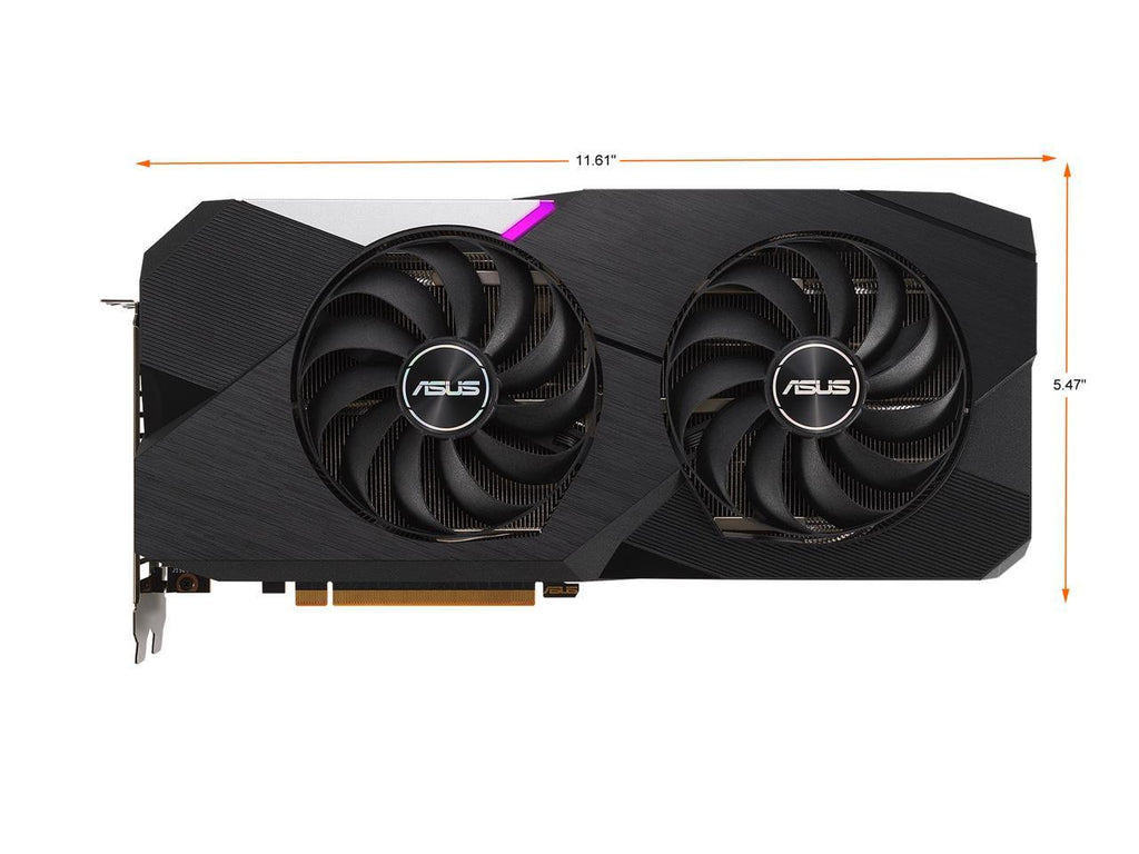 ASUS Dual Radeon RX 6700 XT 12GB GDDR6 Graphics Card