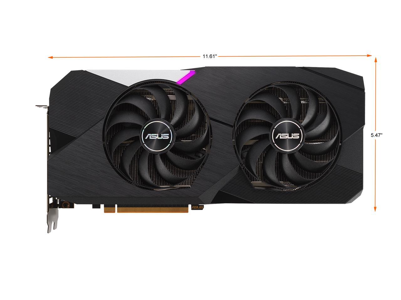 ASUS Dual Radeon RX 6700 XT 12GB GDDR6 Graphics Card
