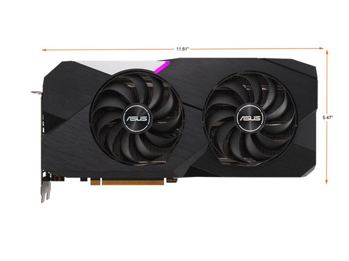 ASUS Dual Radeon RX 6700 XT 12GB GDDR6 Graphics Card