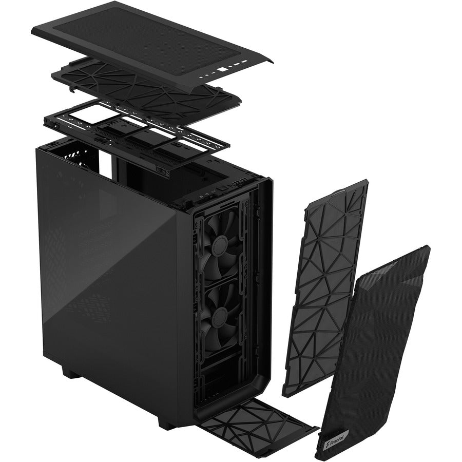 Fractal Design Meshify 2 Compact Mid-Tower Case (Black)