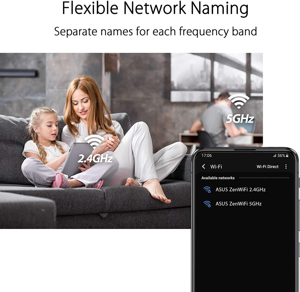Zen WiFi AX (XD4) whole-home mesh WiFi system