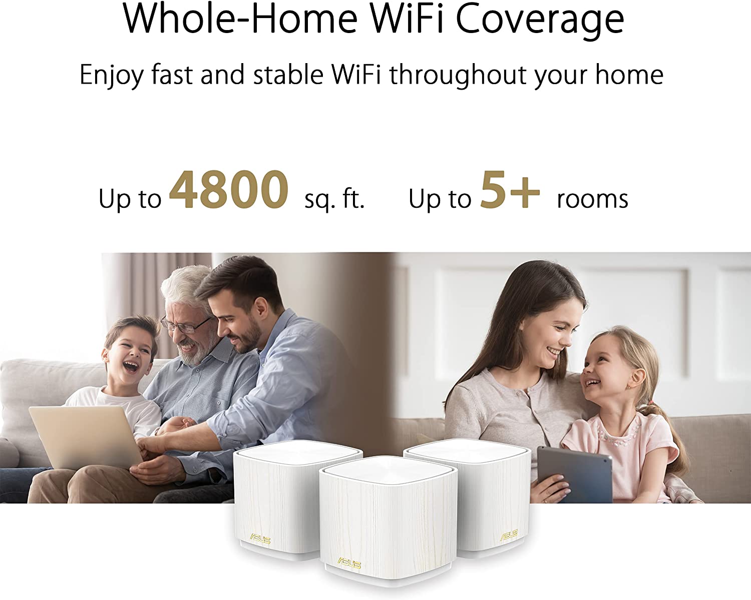 Zen WiFi AX (XD4) whole-home mesh WiFi system