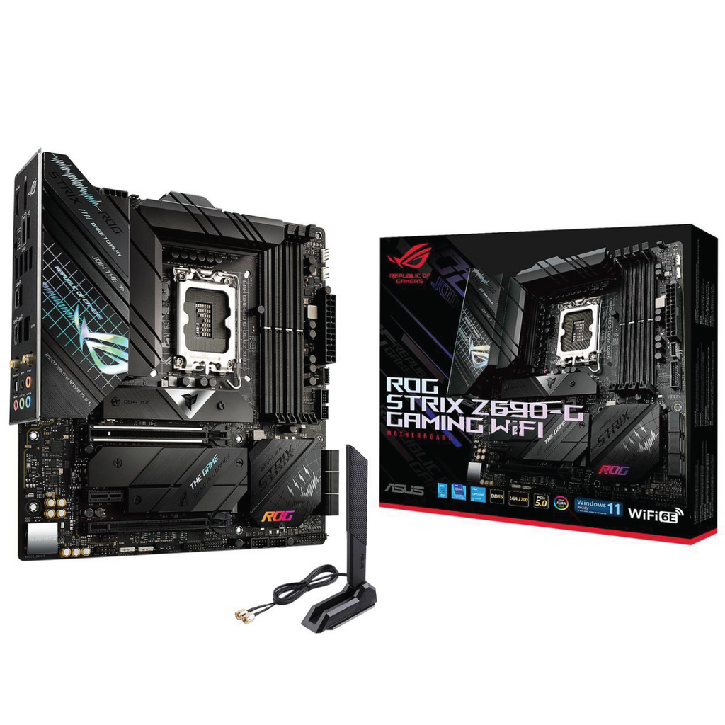 ASUS ROG STRIX Z690-G GAM WIFI Z690 LGA1700 Max.128GB DDR5 mATX  Motherboard