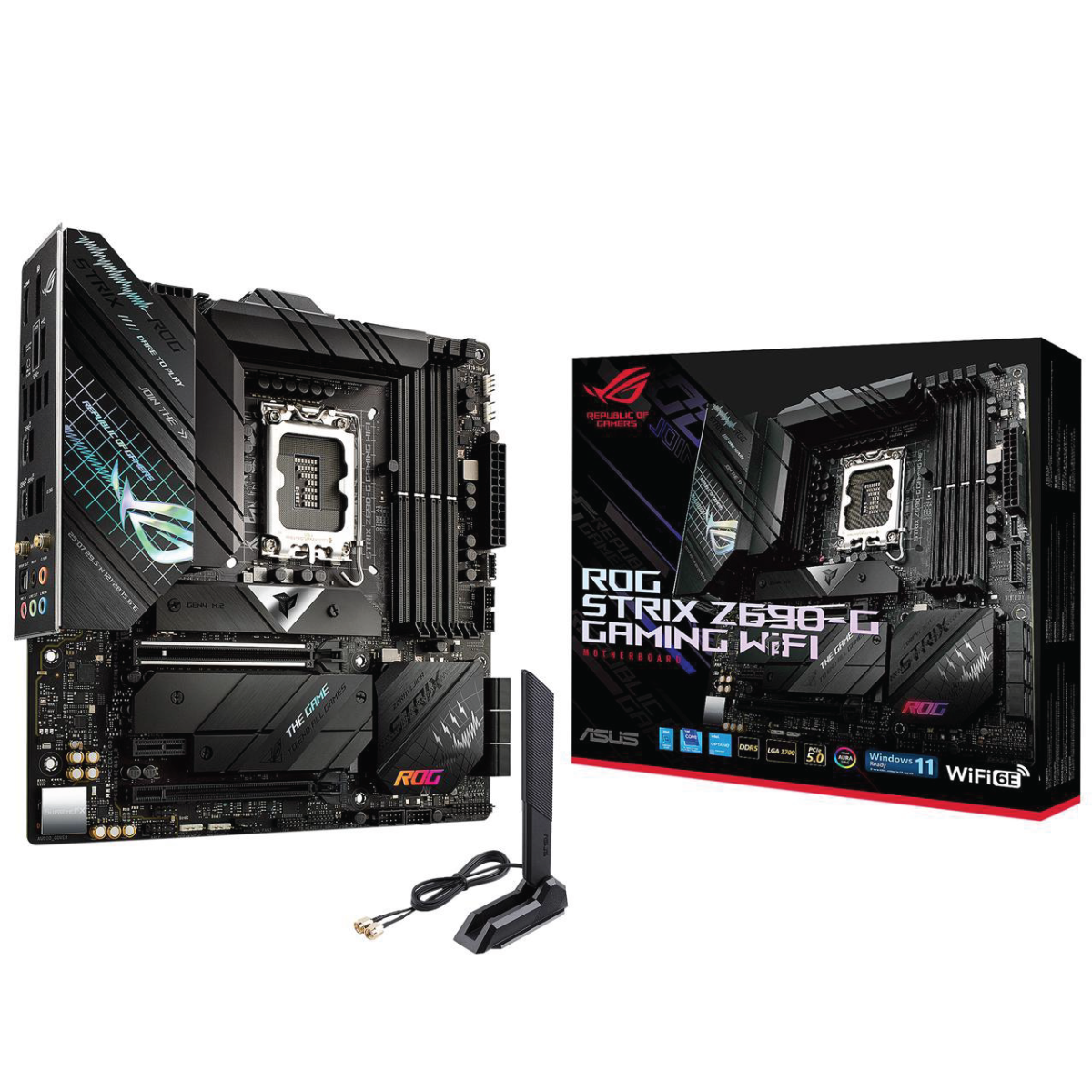ASUS ROG STRIX Z690-G GAM WIFI Z690 LGA1700 Max.128GB DDR5 mATX  Motherboard