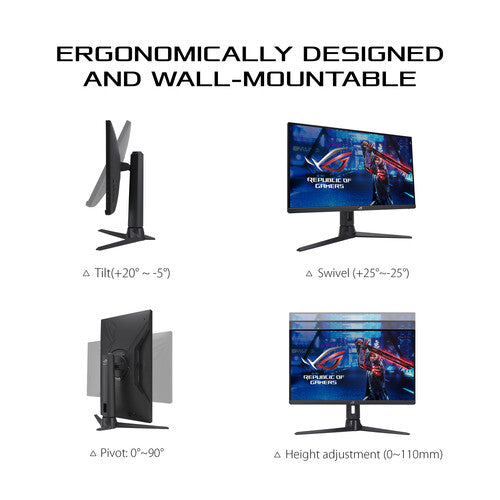 ASUS Republic of Gamers Strix 27" HDR10 170 Hz Gaming Monitor