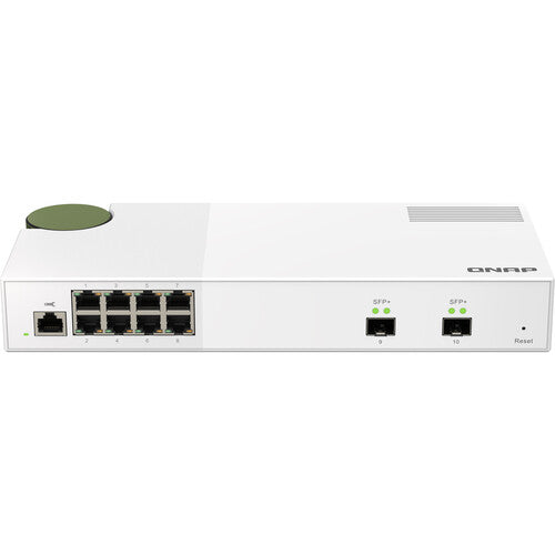 QNAP QSW-M2108-2S-US 8-Port Managed Gigabit Switch