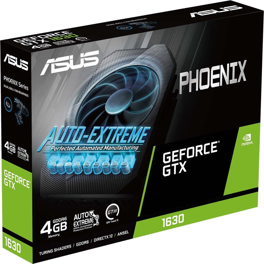 Asus Phoenix GeForce GTX 1630 4GB GDDR6 Graphic Card