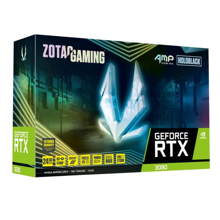 ZOTAC Gaming GeForce RTX 3090 AMP Extreme Holo 24GB GDDR6X Graphics Card