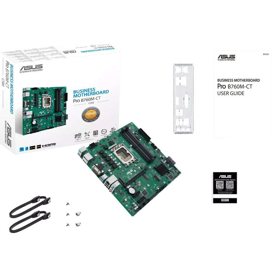 Asus Pro B760M-CT-CSM Industrial Motherboard