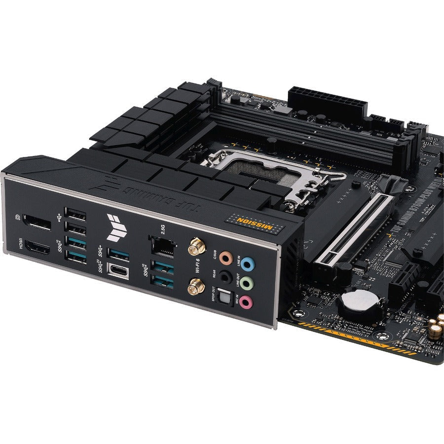 Asus TUF B760M-PLUS WIFI D4 Gaming Desktop Motherboard