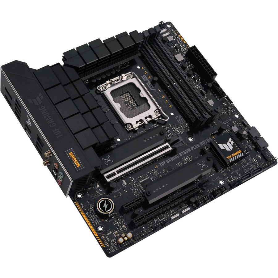 Asus TUF B760M-PLUS WIFI D4 Gaming Desktop Motherboard