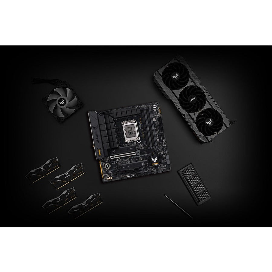 Asus TUF B760M-PLUS WIFI D4 Gaming Desktop Motherboard
