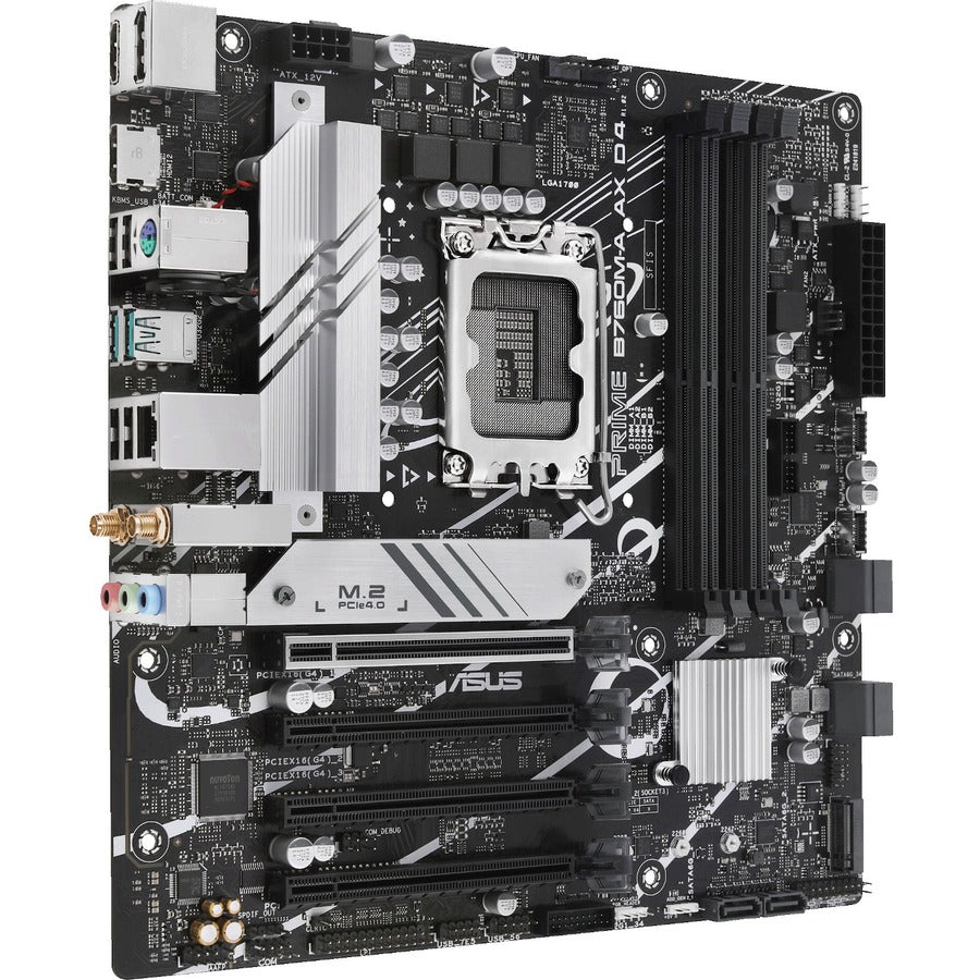 Asus Prime B760M-A AX D4 Desktop Motherboard