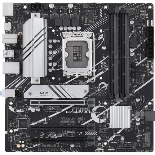 Asus Prime B760M-A D4 Desktop Motherboard