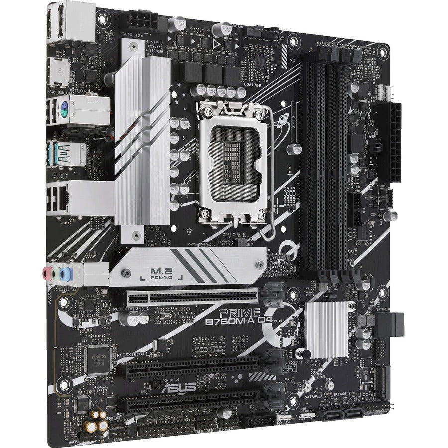 Asus Prime B760M-A D4 Desktop Motherboard
