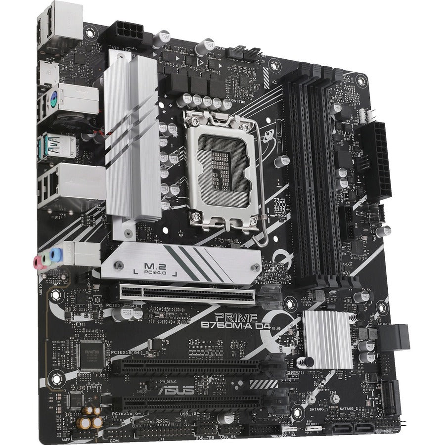 Asus Prime B760M-A D4 Desktop Motherboard