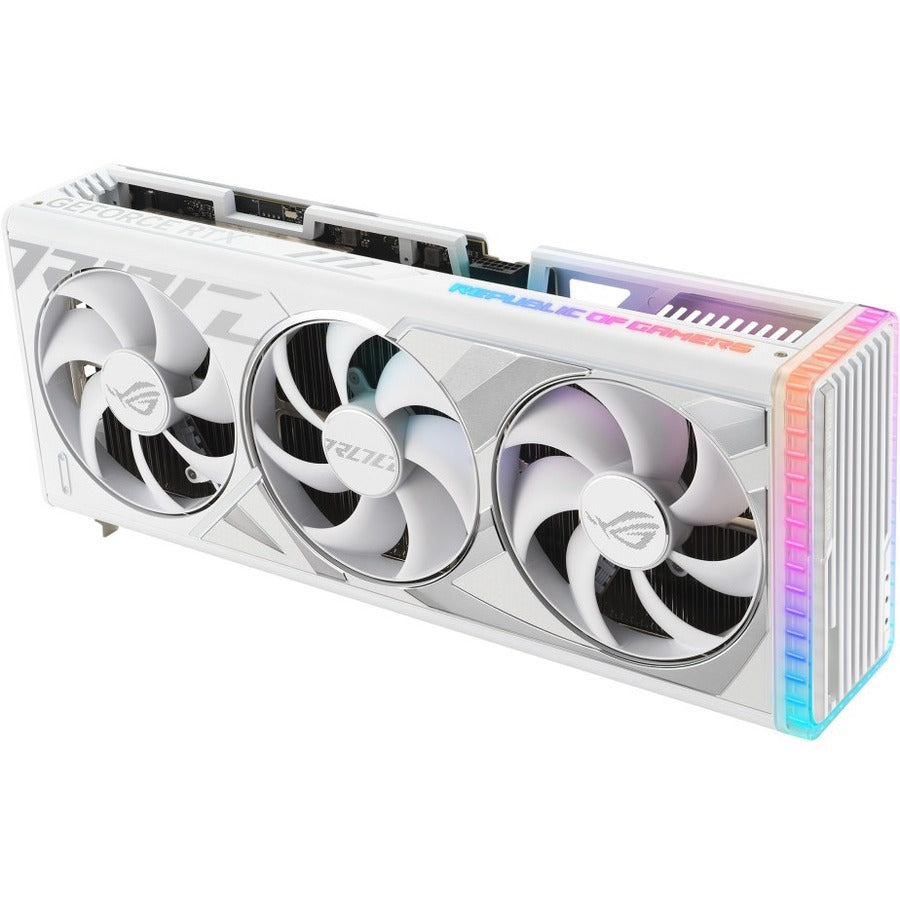 ASUS ROG Strix GeForce RTX 4080 White OC Edition Gaming Graphics Card