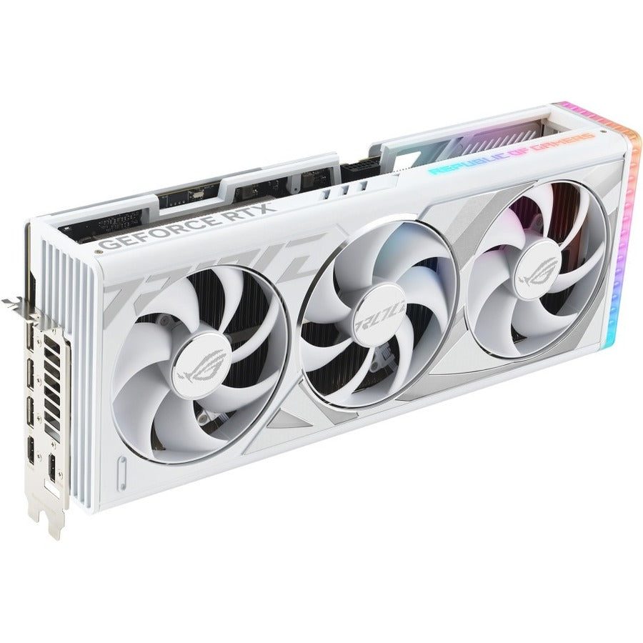 ASUS ROG Strix GeForce RTX 4080 White OC Edition Gaming Graphics Card