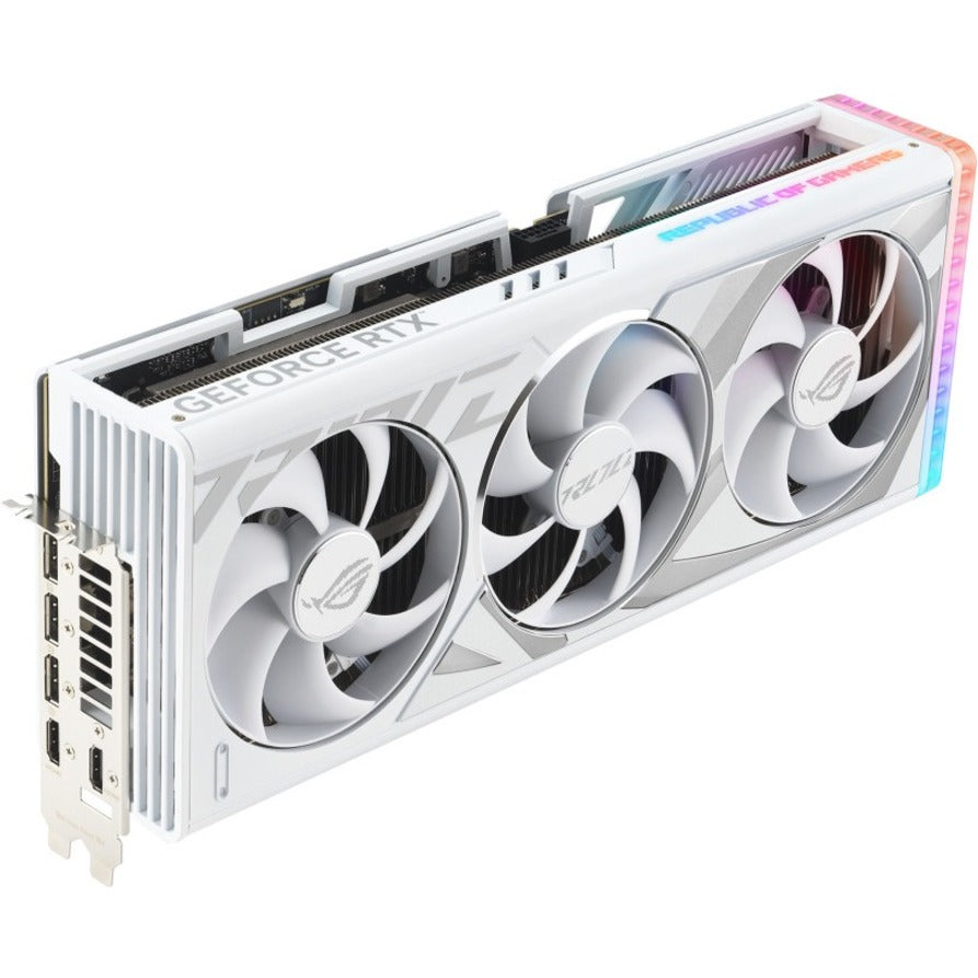 ASUS ROG Strix GeForce RTX 4080 White OC Edition Gaming Graphics Card