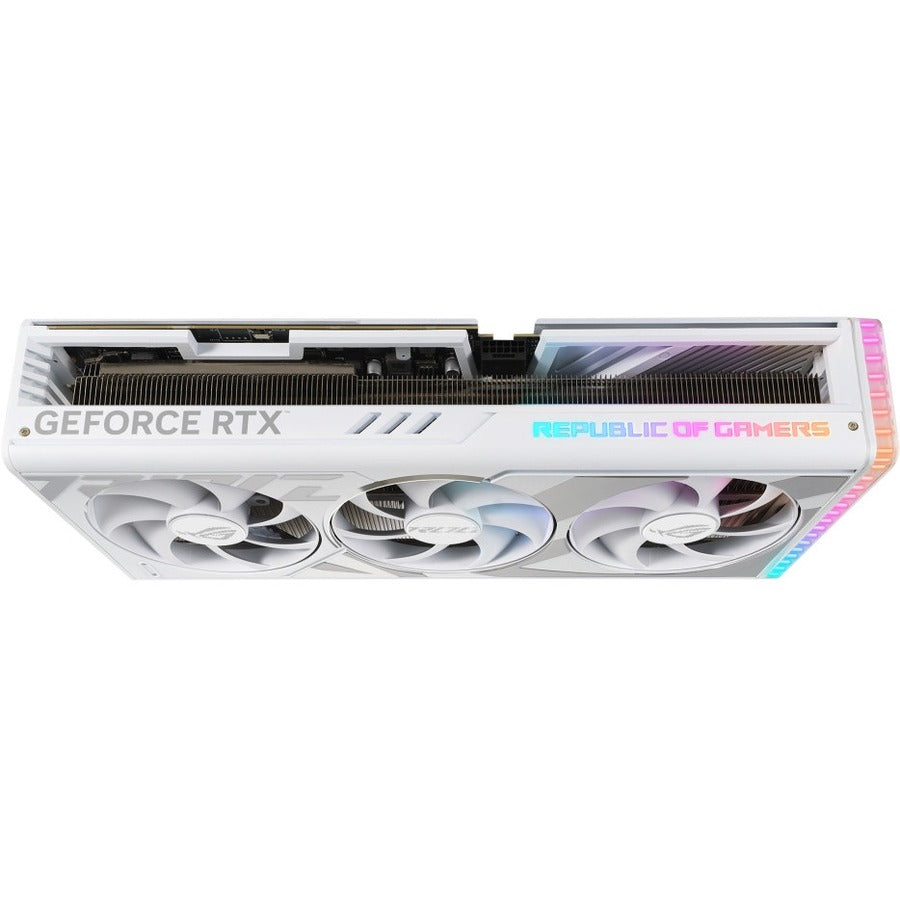 ASUS ROG Strix GeForce RTX 4080 White OC Edition Gaming Graphics Card