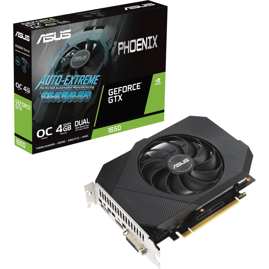 ASUS Phoenix GeForce GTX 1650 OC Edition 4GB GDDR6 V2 Graphic Card