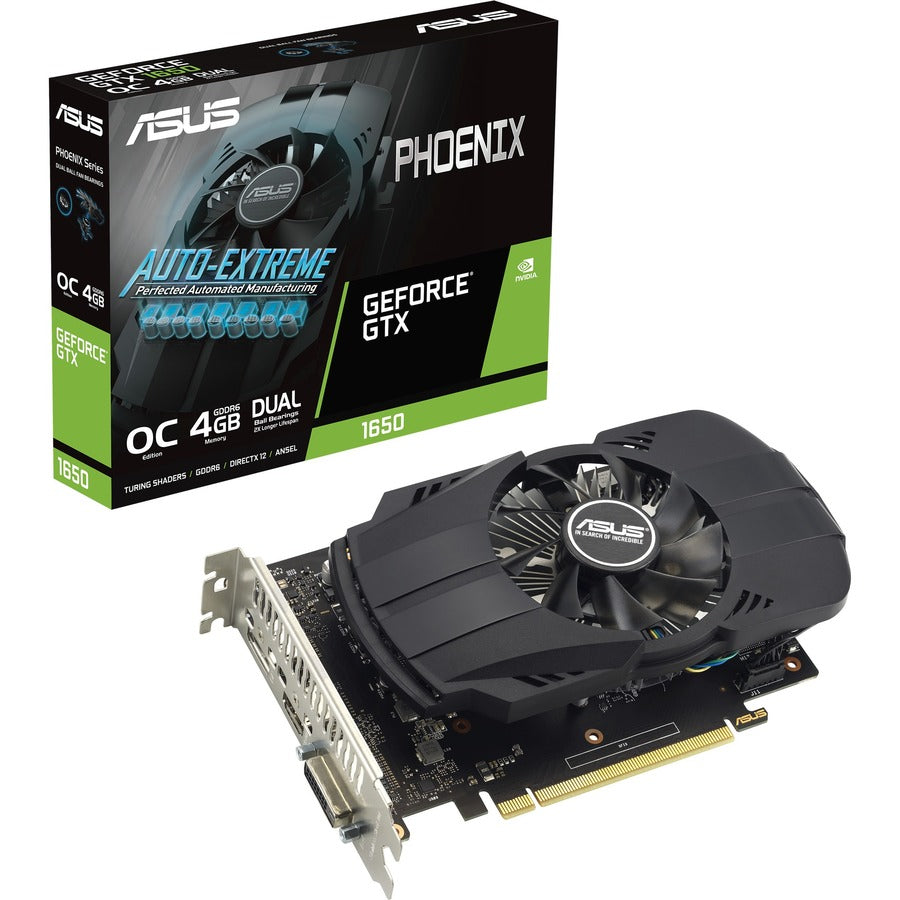 ASUS Phoenix GeForce GTX 1650 EVO OC Edition 4GB GDDR6 Graphic Card