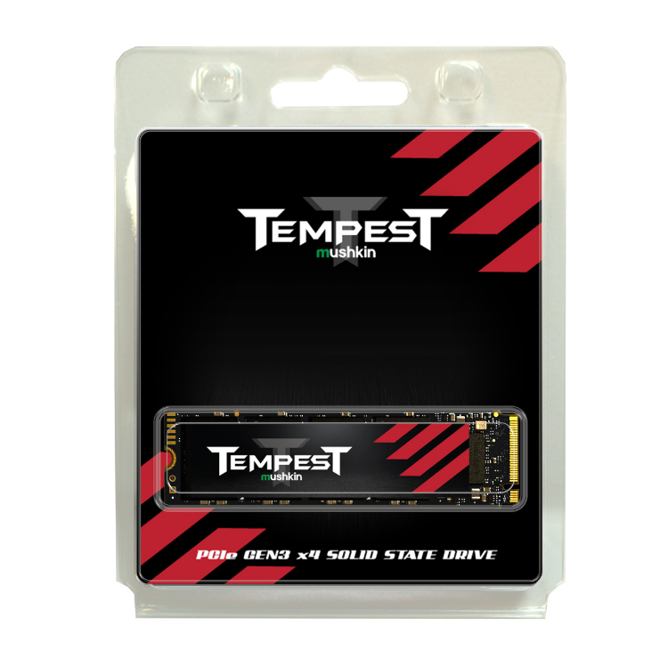 Mushkin Enhanced Tempest 2TB PCIe Gen3.0 x4 NVMe 1.4 Solid State Drive
